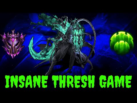INSANE Master Thresh Game vs Lulu - League of Legends [FULL GAME]