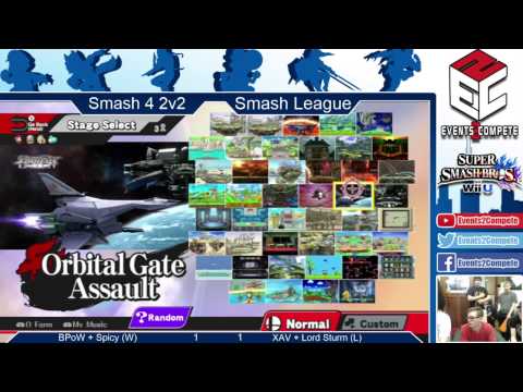 Iowa Smash Tournament Weekly #1 Doubles: BPOW/Spicy vs. XAV/Lord Sturm - GF