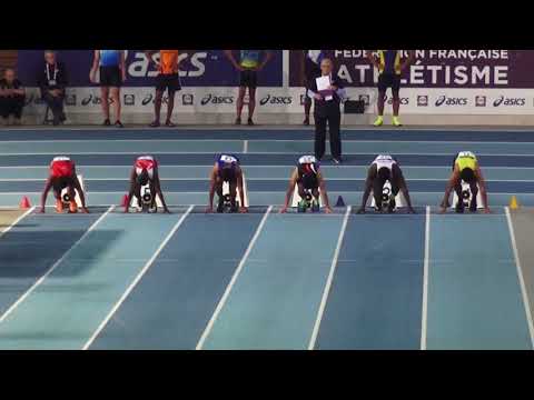 60m JUM - DEMI-FINALE 2 Championnats de France Cadets, Juniors en salle VAL DE REUIL - 24/02/2018