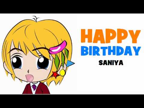 HAPPY BIRTHDAY SANIYA!