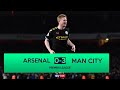 Arsenal 0-3 Manchester City | De Bruyne Masterclass at The Emirates Arsenal 0-3 Manchester City | De Bruyne Masterclass at The Emirates