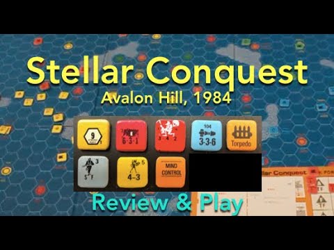 Stellar Conquest (Avalon Hill) Review & How to Play
