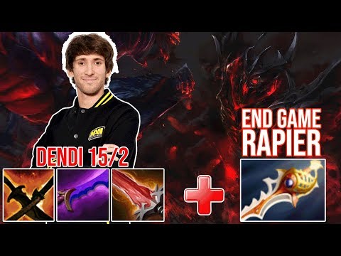 Dendi Shadow Fiend Old School Build.