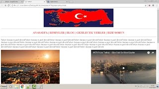 Sadece HTML ile site yapımı - en basit şekilde internet sitesi yapım