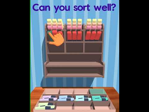 3D Unpacking Organizing Games