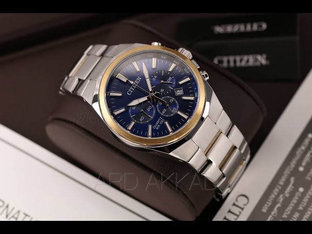 ساعة سيتيزن كوارتز رجالية - AN8176-52L