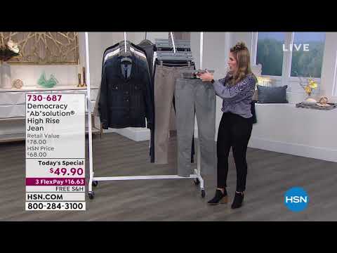 Democracy "Ab"solution High Rise Jean