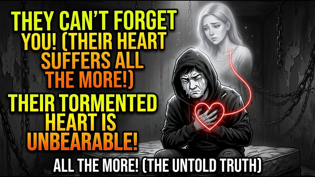 When the narcissist tries to forget you, yet their heart suffers and is tormented all the more.