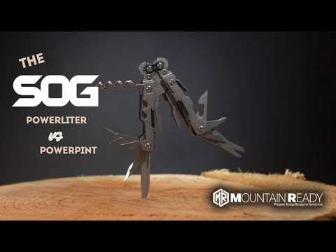 SOG PowerLitre vs PowerPint: Best Budget Mini-Multitools Comparison