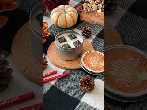 Pumpkin Spice S'mores Kit with "Hello Pumpkin" Portable Fire Pit