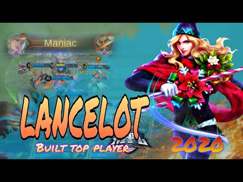 Lancelot Top 1 Global | Best Build  Tersakit 2020 | Top Rank 1 Global MLBB | Mobile Legends