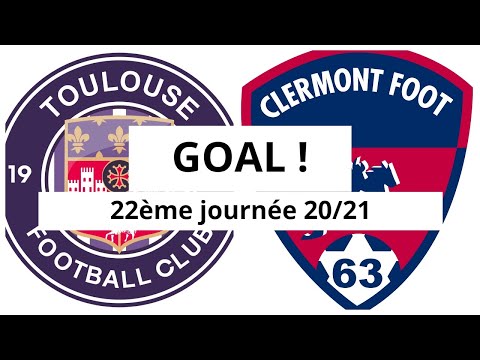 Toulouse - Clermont Foot 63 [(2)-1] GOAL 49' (Branco van den Boomen) 22ème journée 2020/21