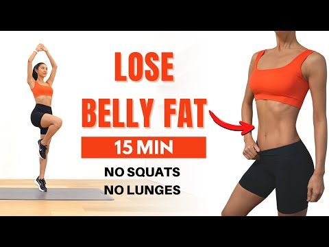 15 min STANDING ABS WORKOUT to ????LOSE BELLY FAT????