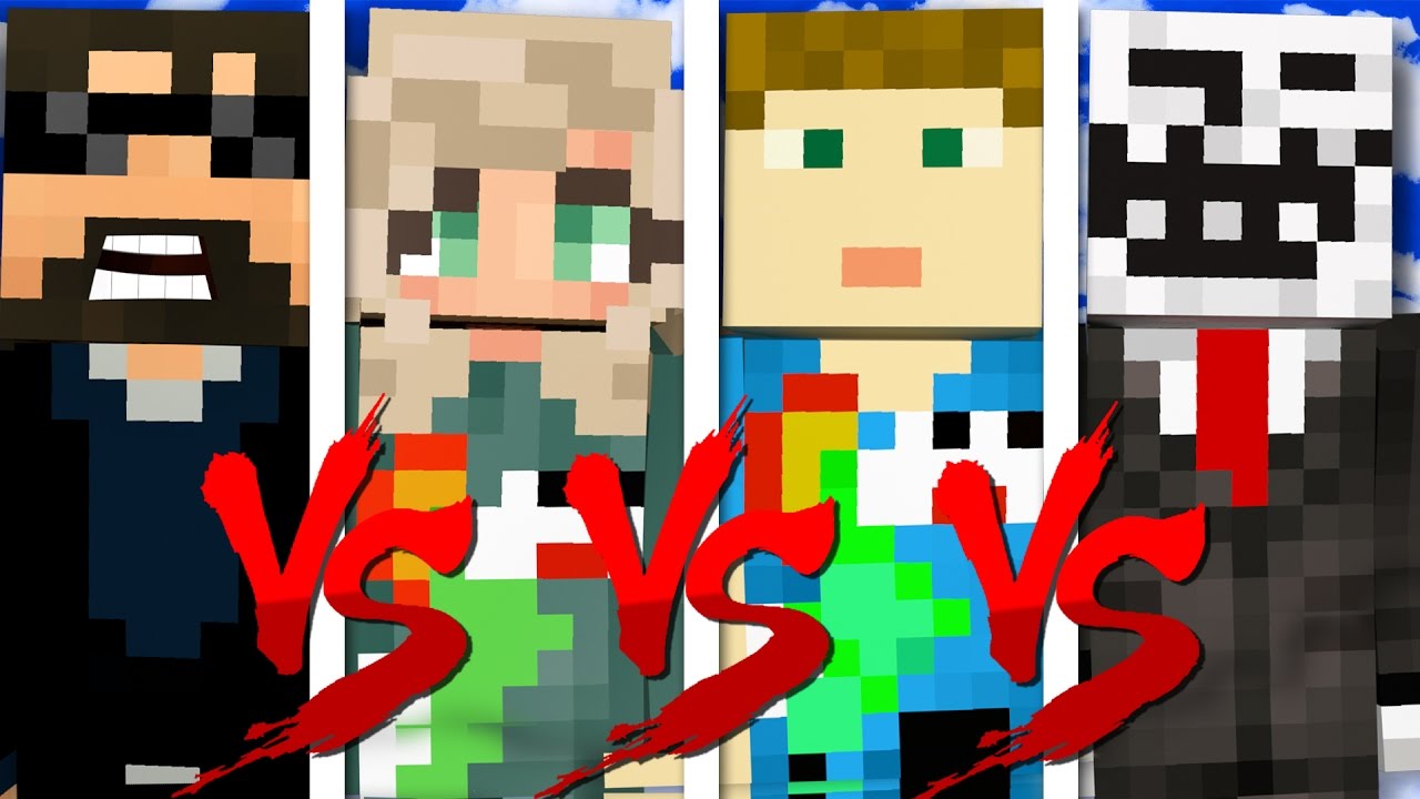 I HAVE NO FRIENDS! 1v1v1v1! in Minecraft Bed Wars!