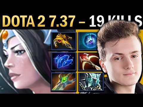 Mirana Gameplay Miracle with 19 Kills and Gleipnir - Dota Ringmaster