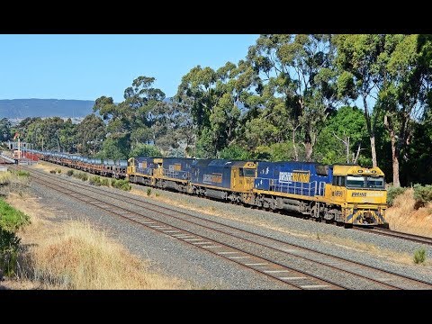 Freight Trains of Victoria, Australia - 21 & 22/12/2016