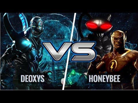 CAN FLASH AND MANTA KEEP UP WITH BLUE BEETLE?! HoneyBee (Flash/Black Manta) vs Deoxys (Blue Beetle)