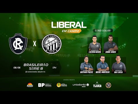 AO VIVO REMO 2 X 1 OPERÁRIO | COM IMAGENS DO ESTÁDIO | SÉRIE B 2025