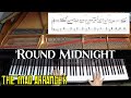 'Round Midnight by Thelonious Monk - Jazz Piano Cover by Jacob Koller with Sheet Music