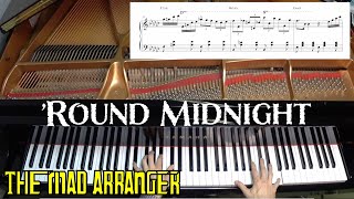 &#39;Round Midnight by Thelonious Monk - Jazz Piano Cover by Jacob Koller with Sheet Music