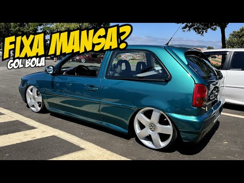 GOL FIXED SUSPENSION! EXAGGERATION OR PASSION FOR THE CAR? IMPECCABLE GOL BOLA
