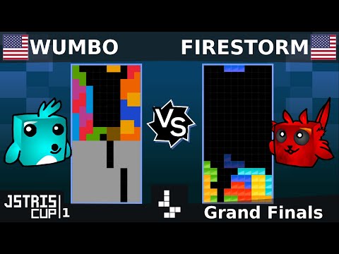 Jstris Cup 1 GRAND FINALS - FireStorm vs Wumbo - (Spanish cast)