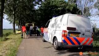 preview picture of video 'Zwaargewonde bij ongeluk met quad in Werkendam (2013-06-30)'