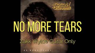 Ozzy Osbourne - No More Tears (Zakk Wylde Guitar Only)