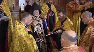 Մոսկվայի Ս․Պայծառակերպություն Մայր տաճարում 25 եկեղեցասեր հայորդի ստացել են դպրական աստիճան