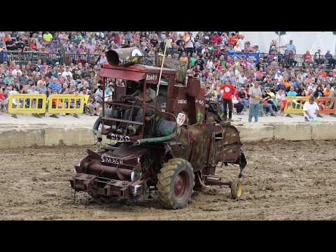 2025 Lorain County Fair Demolition Derby - Combines