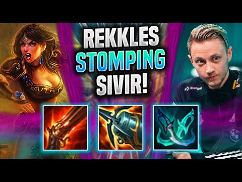REKKLES STOMPING SIVIR IN SOLOQ! | KC Rekkles Plays Sivir ADC vs Nilah! | Season 2022
