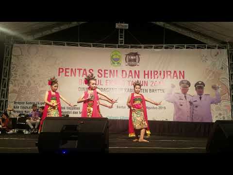 Tari Joget Osing - Sanggar Seni Raras Jogja - Bantul Expo 2019 Pasar Seni Gabusan Yogyakarta