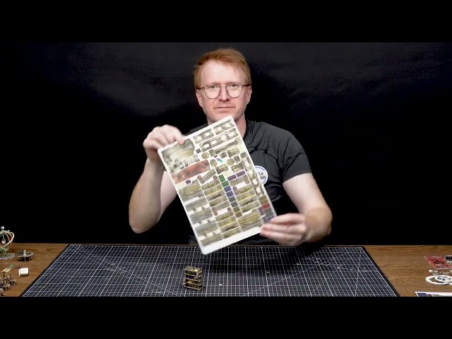 Vídeo relacionado con Battle Systems Fantasy Dungeon Terrain KS Edition Terrain - Paisaje inmersivo para D&D DND Maladum Pathfinder RPG a todo color cartulina resistente impresa en ambos lados