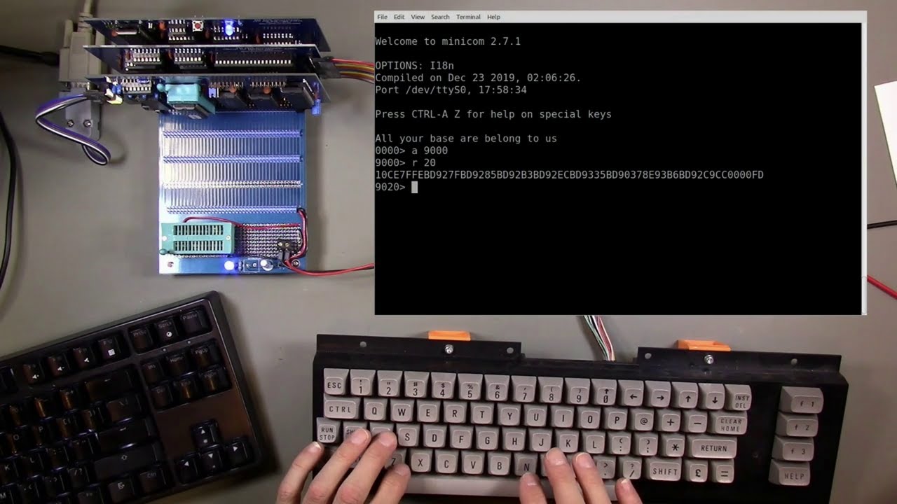 DIY 8-bit computer, Episode 19: Interrupt and keyboard controller PCB