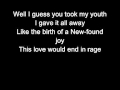 Pantera - Cemetery Gates (Lyrics) 