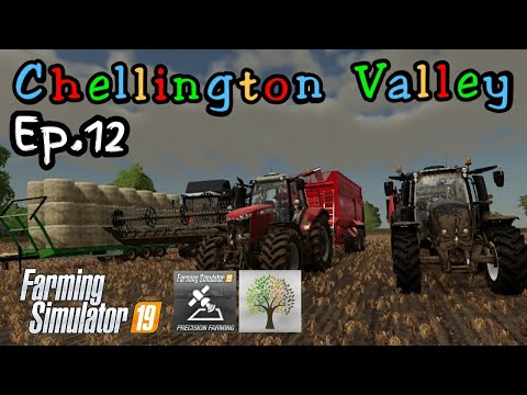 Chellington Valley - Barley Stopped - Ep.12 Xbox timelapse Farming Simulator 19 FS19