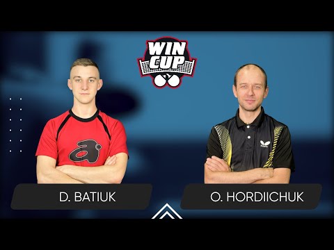 20:15 Dmytro Batiuk - Oleksandr Hordiichuk 20.10.2024 WINCUP Master. TABLE 2