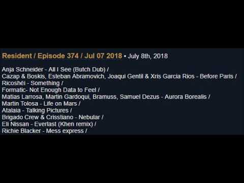 Hernan Cattaneo Resident 374 - 08-07-2018