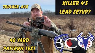 remington 870 LBXR 4 & trulock .665 pattern test results