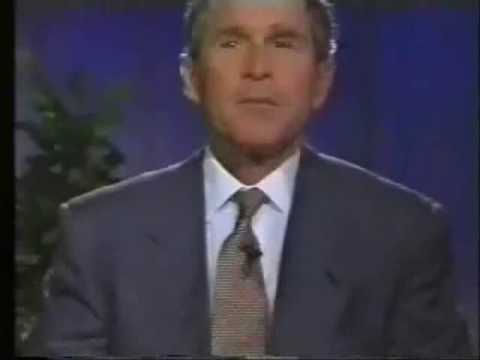 George W. Bush one finger salute