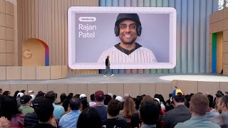 Google IO 2025 Keynote | Rajan Patel Demo, Vice President of Search Engineering at Google