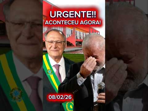 ALCKMIN JOGA  BALDE DE ÁGUA FRIA EM TODOS OS PLANOS DE LULA PARA AS ELEIÇÕES DE 26 #sohrts
