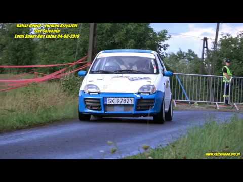 Kalisz Dawid / Furman Krzysztof - Fiat Seicento - Letni Super Oes Łużna 04-08-2019