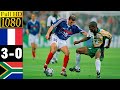 France 3-0 South Africa World Cup 1998 | Full highlight - 1080p HD | Zinédine Zidane