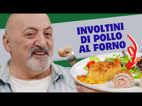 Involtini di pollo al forno