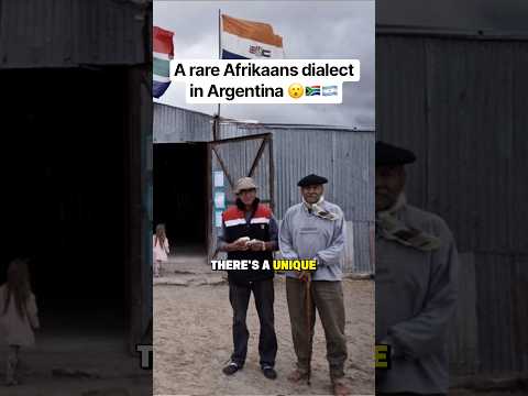 An Afrikaans dialect in Argentina 😮🇿🇦🇦🇷 #shorts #southafrica