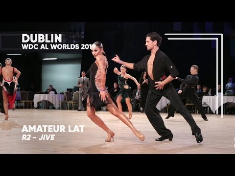 Mikhail Popov - Anastasia Dubrovskaia, RUS | 2019 Dublin | World Amateur LAT - R2 J