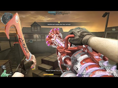 Crossfire NA  ( Đột Kích ) 2.0 : Gatling Gun Abyss Ruby - Hero Mode X - Zombie V4