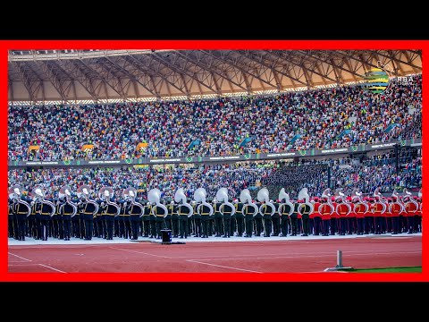 Military Musical Band Performs the Iconic Song "Azabatsinda Kagame" | #KagameInauguration2024