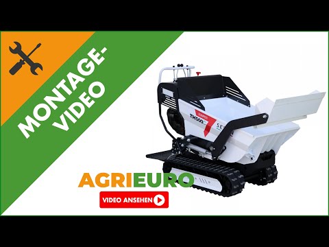 Montagevideo Raupendumper Seven Italy TH500C L70-E - Hydraulische-Dumper-Mulde